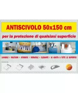 "pratiko"la protezione antiscivolo universale multisuperfici - arancio frost - 50x150 cm. Spedizione Gratuita